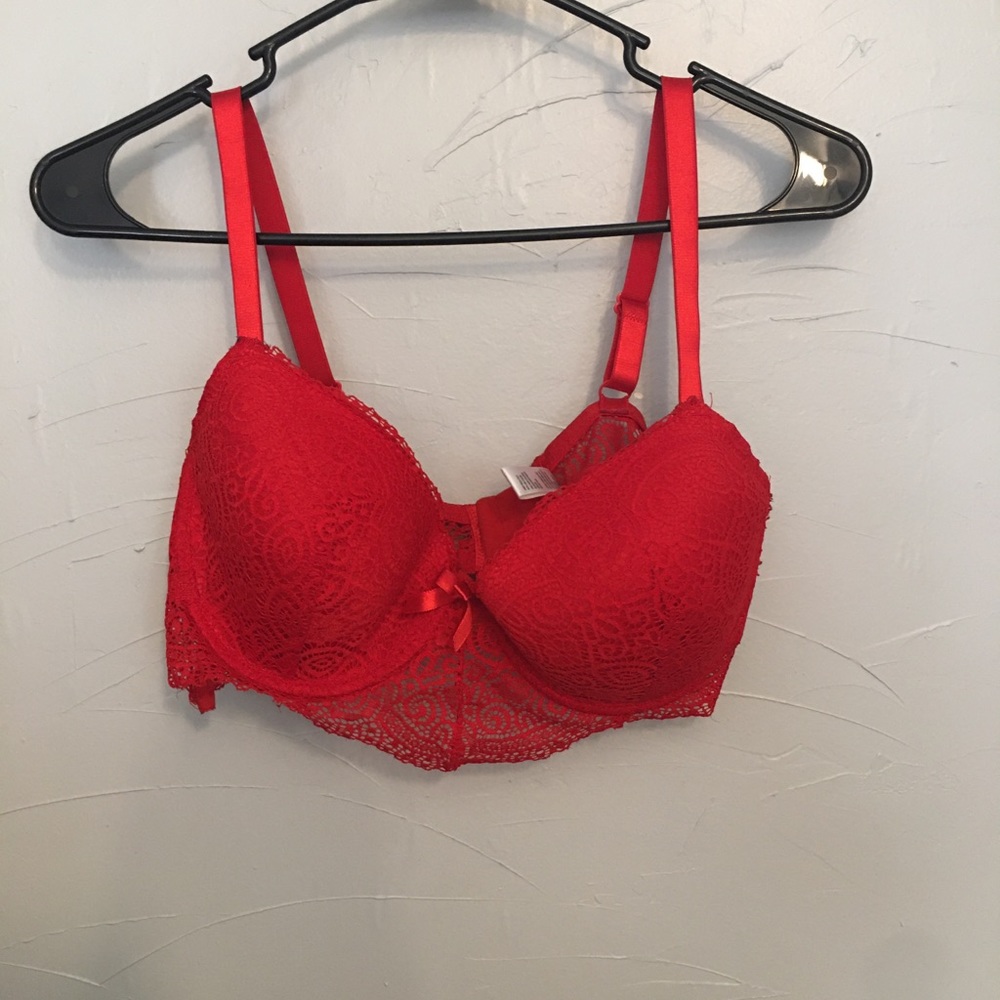 red bra